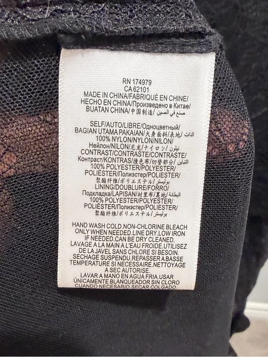 BCBGMaxAzria Lace Peplum Long Trench XXS - Picture 11 of 12